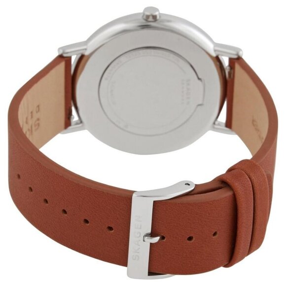 NWT Authentic Skagen Quartz Signature Charcoal Dial Men's Watch - Picture 3 of 3